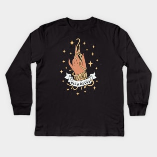 Send noods Kids Long Sleeve T-Shirt